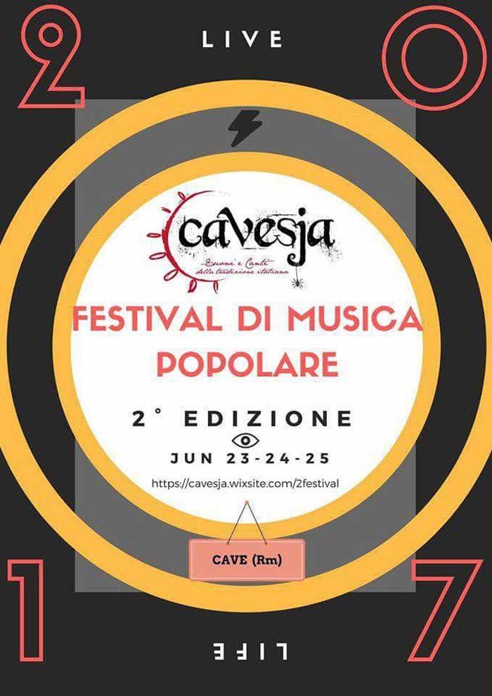 Festival Musica Popolare Locandina