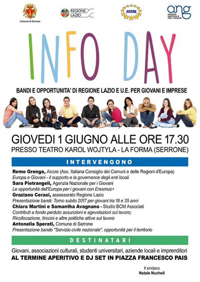 Info day Serrone Locandina