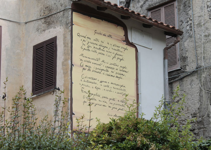 Poesia di Erio Alessandri opera di Francesco Nunnari